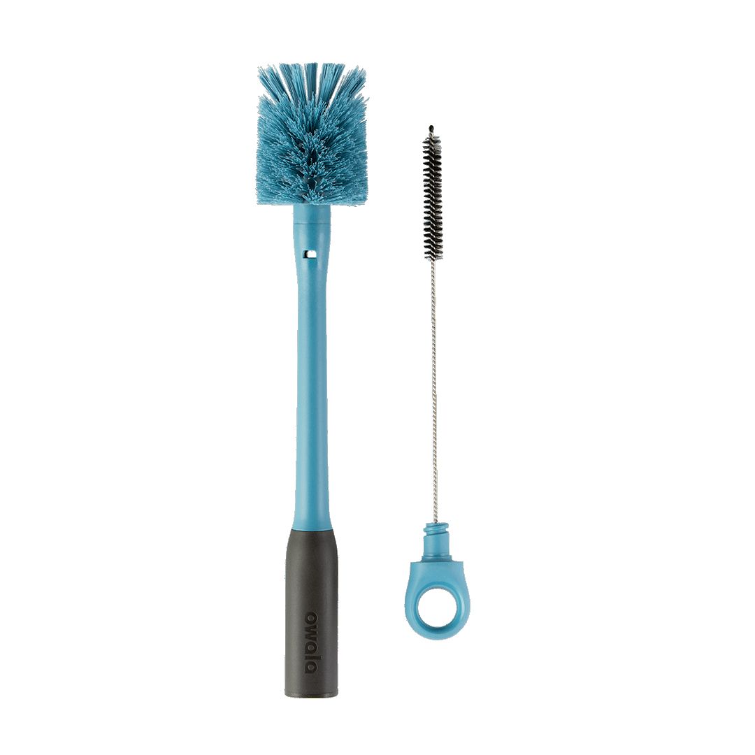 2-in-1 Bottle Brush Owala  Azules | MX U6390Z