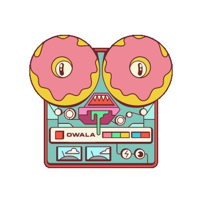 Stickers Owala 11 Donut Kill My Vibe | MX F6410D