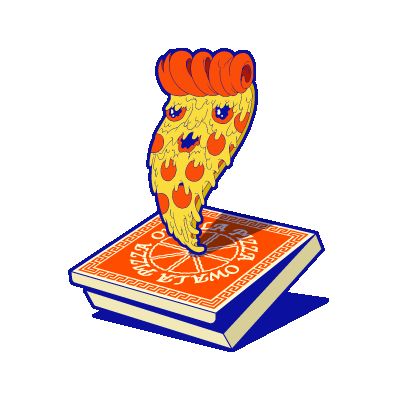 Stickers Owala 19 Peppy Pizza | MX C6418T